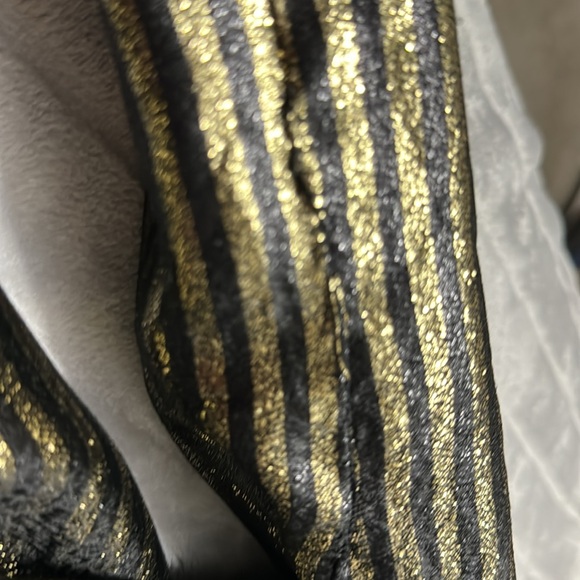 The Kooples Gold Striped Women’s Two Button Blazer Size 38 - Picture 12 of 12